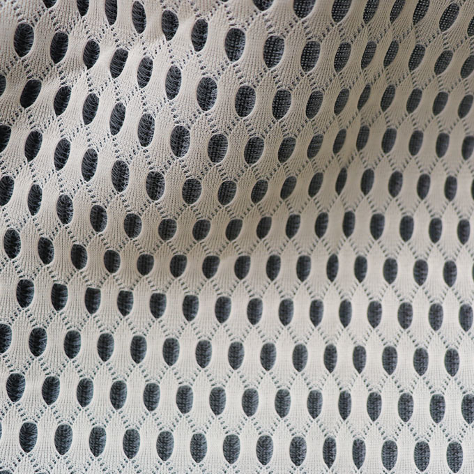 3mm 3d 스페이저 직물 50in에서 60in 블랙 컬러 가이드 호흡 Mesh 물질 2