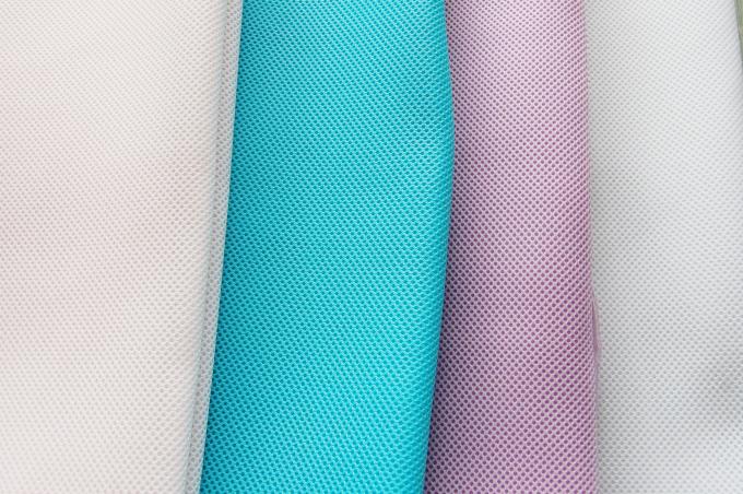 3mm 100 폴리에스테르  Mesh 직물 넥타이 호흡  Mesh 직물 신발 2