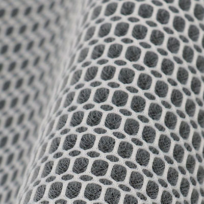 Good price 3mm 회색 3D Mesh 물질 100% 폴리에스터 Mesh 천 습도 흡수 온라인으로