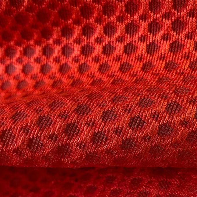 반투명 폴리에스터  Mesh 직물 Mesh 물질 직물 240 - 450GSM 1