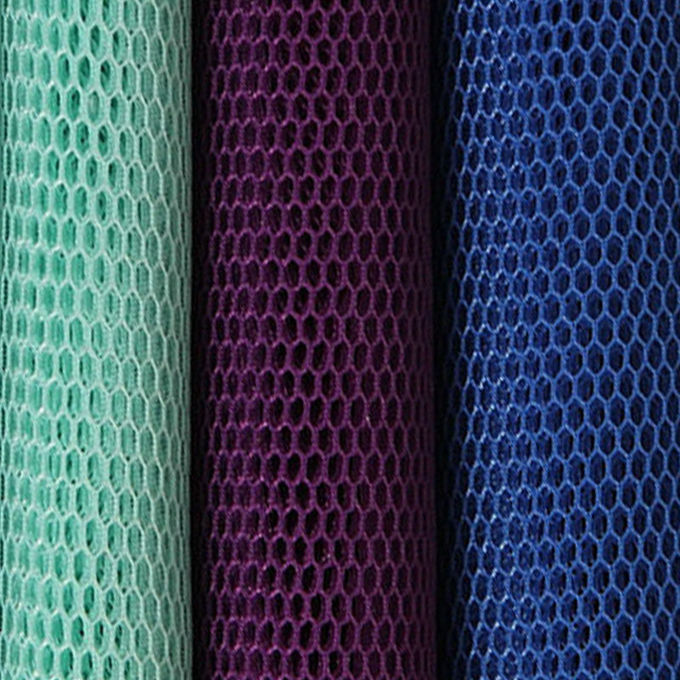 메모리 4mm 3D Mesh 재료 폴리에스터 Mesh 천 매우 호흡 7