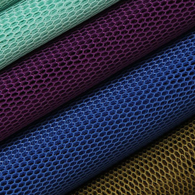 메모리 4mm 3D Mesh 재료 폴리에스터 Mesh 천 매우 호흡 6