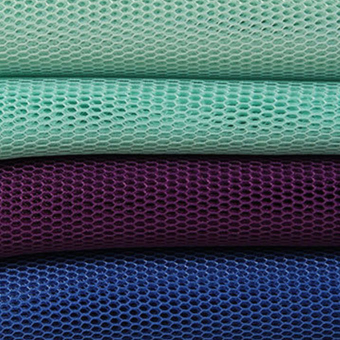 메모리 4mm 3D Mesh 재료 폴리에스터 Mesh 천 매우 호흡 5