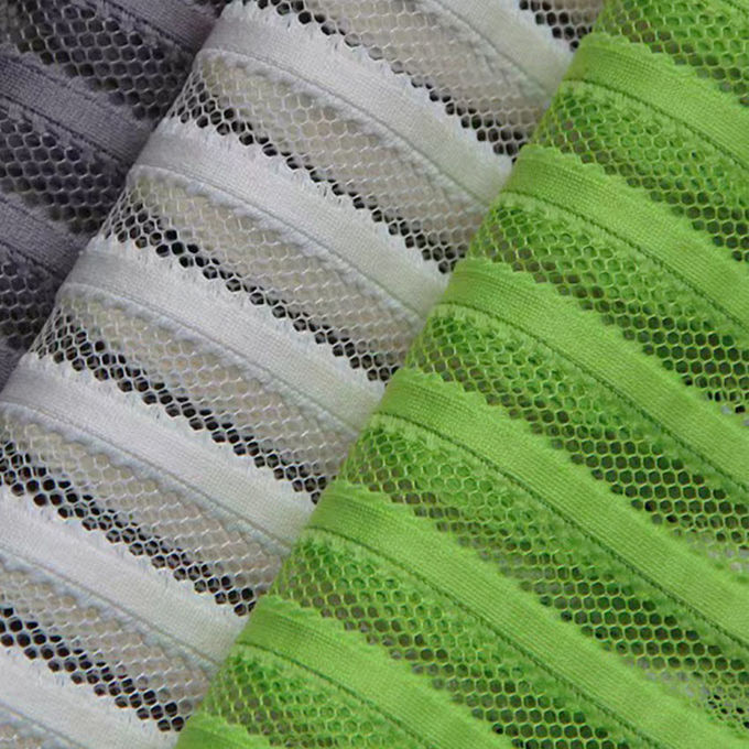 2mm 290gsm 폴리 Mesh 직물 호흡 가능한 Mesh 재료 100% 폴리테스터 2