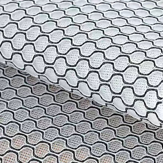 에어메시 염색 3d 에어메시 직물 호흡 직물 넥타이 직물 3mm 0